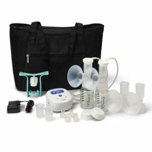 BREAST PUMP, MYA JOY W/TOTE & ACCESSORIES