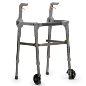 WALKER, ROAMI W/2 WHEELS CHARCOAL GRY