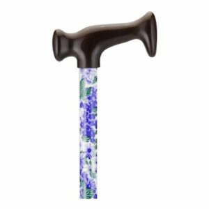 CANE, T-HANDLE LT WT ALUM ADJ LILAC 30"-39" (12/CS)