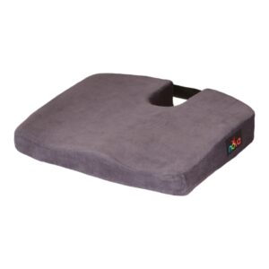 CUSHION, WHEELCHAIR MEMORY FOAM VELOUR BLU 2" (2/CS)