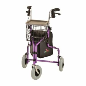 WALKER, TRAVELER 3WHEEL PUR (1/EA)