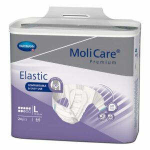 BRIEF, MOLICARE PREMIUM ELAS DISP 8D LG (24/BG 3BG/CS)