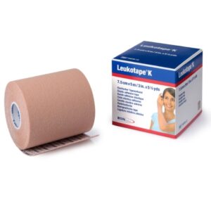 TAPE, SPORT LEUKOTAPE K 7.5CMX5M TAN (5/BX)