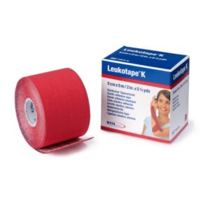 TAPE, SPORT LEUKOTAPE K 5CMX5MRED (5/BX)