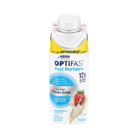 OPTIFAST, POST BARIATRIC STRWBRY 8OZ (24/CS)