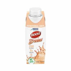 BOOST BREEZE, PEACH 8OZ (24/CS)
