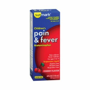 ACETAMINOPHEN, SUSP 160MG/5ML CHERRY AF CHILD 4OZ