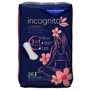 LINER, FEMININE PAD 3-IN-1 (26/BG 6BG/CS)