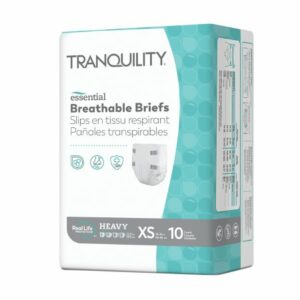 BRIEF, INCONT TRANQUILITY HVY ABSRB XSM (10/BG 10BG/CS)
