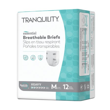 BRIEF, INCONT TRANQUILITY HVY ABSRB MED (12/BG 8BG/CS)