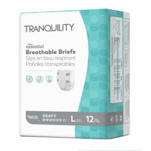 BRIEF, INCONT TRANQUILITY HVY ABSRB LG (12/BG 6BG/CS)