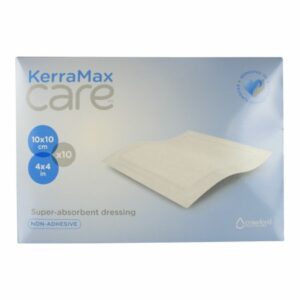 DRESSING, WND KERRAFOAM GNTL BRDR 10X10CM (10/CT 10CT/CS)