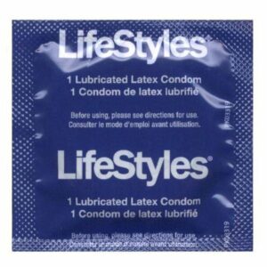 CONDOM, LIFESTYLES ORIGINAL LUB (1000-1008/CS)