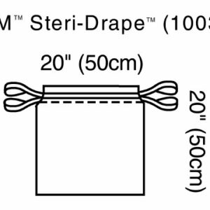 DRAPE, INCISE W/ISO BG (10/BX)