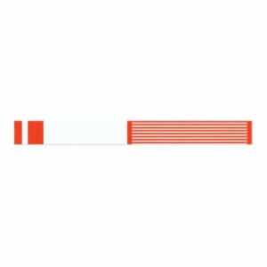 ID BAND, SHORT STAY RED (1000/BX)