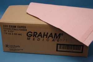 CAPE, EXAM POLY MAUVE (100/CS)