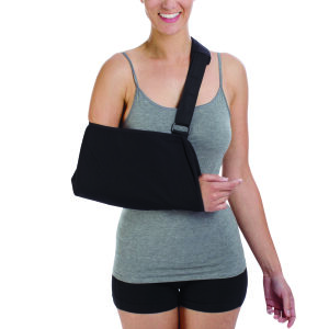 ARM SLING, DLX CTN/POLY W/PAD CHLD XSM