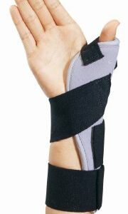 THUMB SPLINT, SPICA ABDUCTED RT UNIV