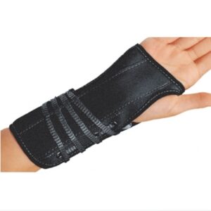 WRIST SUPPORT, LACE-UP RT MED 7"