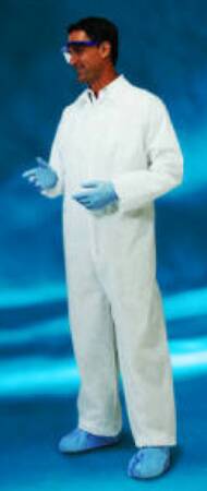 COVERALL, OPN CUFF/ANKLE WHT (24/CS)