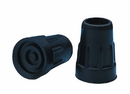 TIP, CANE BLK 7/8" (6/BX) CAREXH