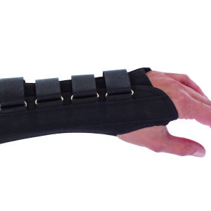 WRIST SUPPORT, CNTRD W/STAYS LT LG