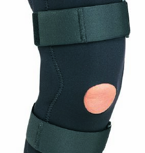 KNEE SUPPORT, NEOP HINGED  3/16" LG