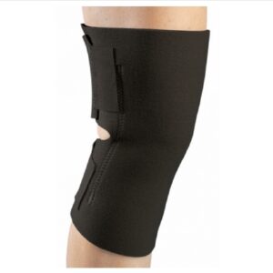 KNEE WRAP, PATELLA W/BUTTRESS NYLN 2SIDES UNIV XLG