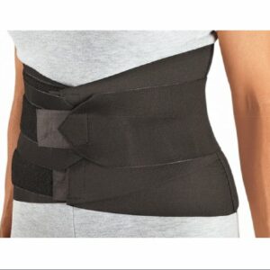SACRO-LUMBAR SUPPORT, W/COMPRESS STRAP LG