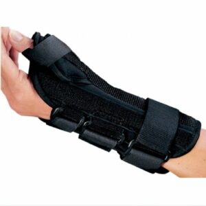WRIST SUPPORT, W/ABDUCTED THUMB LT SM