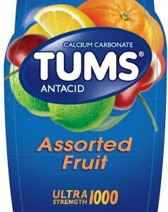 TUMS ULTRA, TAB 1000MG CHEW ASTD FRT (72/BT)
