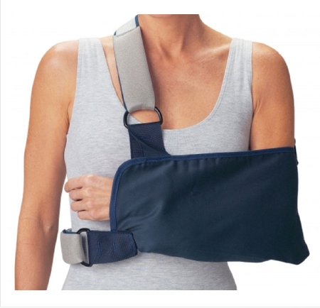 SHOULDER IMMOBILIZER, CTN/POLYW/FOAM STRAPS LG