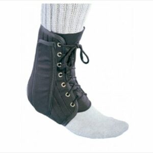 ANKLE BRACE, CANVAS LACE-UP MED