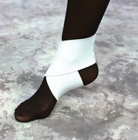 ANKLE WRAP, ELAS W/HOOK/LOOP CLSR LG