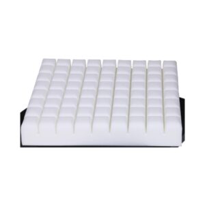 CUSHION, WHEELCHAIR GEO-MATT PRT SFT SKIN 18X16X3