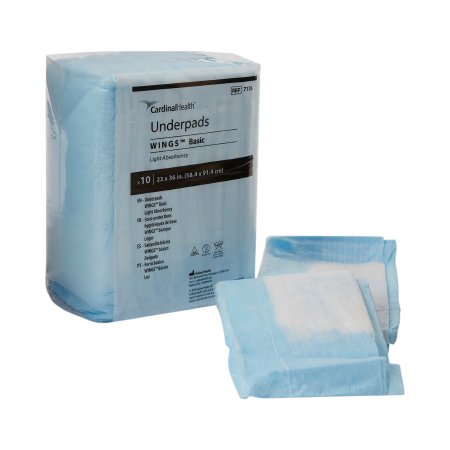 UNDERPAD, INCONT LT ABSRB 23"X36" (10/BG 15BG/CS)