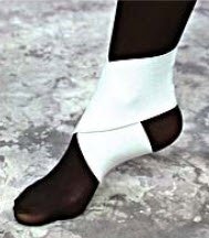 ANKLE WRAP, ELAS W/HOOK/LOOP CLSR XLG