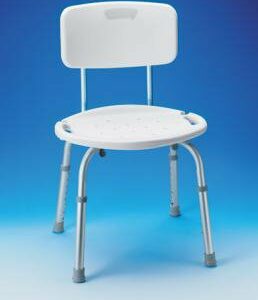 BATH & BENCH SEAT, W/ADJ BACK (3/CS) CAREXH