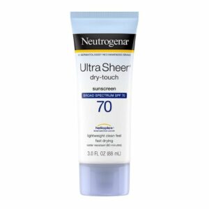 SUNBLOCK, NEUTOGENA ULTRA SHEER SPF70 12/CS) J&JOTC