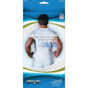 BACK BELT, SUPPORT 9" FML XLG WHT