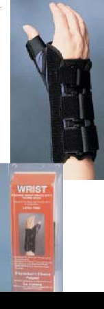 WRIST BRACE, PREMIER W/THUMB LT XSM