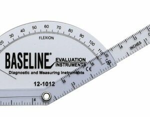 GONIOMETER, FLEXION-HYPER EXT PLAS CLR