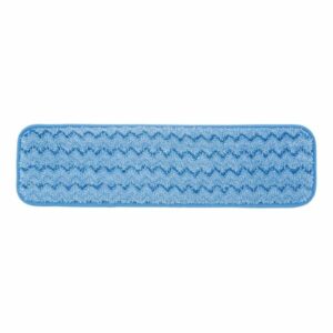 PAD, MOP WET RUBBERMAID MICROFIBER BLU 18" (12/CS) SALFLD