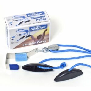 PULLEY, SHLDR THERAPY BLUE RNGR W/MTL BRCKT (50/CS