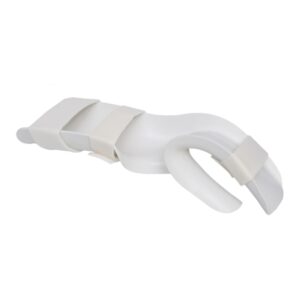 HAND SPLINT, POLYFORM W/STRPS BGE 1/8" RT SM