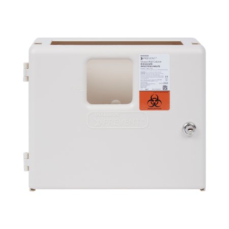 CABINET, SHARPS LOCK WALL 5QT (2/CS)