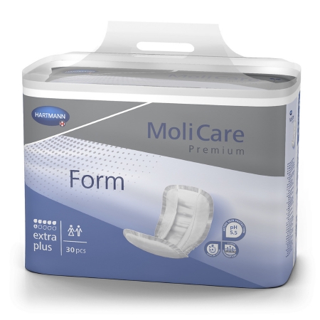 PAD, INCONT 27"X12" MOLIFORM PREM EXTRA SOFT (30/BG 4BG/CS)