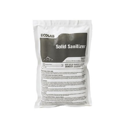 SANITIZER, APEX SOLID TAB (1000/PK 4PK/CS)