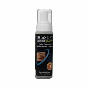 OCUSOFT LID SCRUB, FOAM 7.25OZ