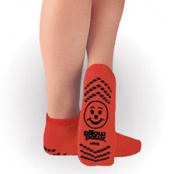 SOCK, SLIPPER RISK ALERT RED ADLT 2XLG (48PR/CS)
